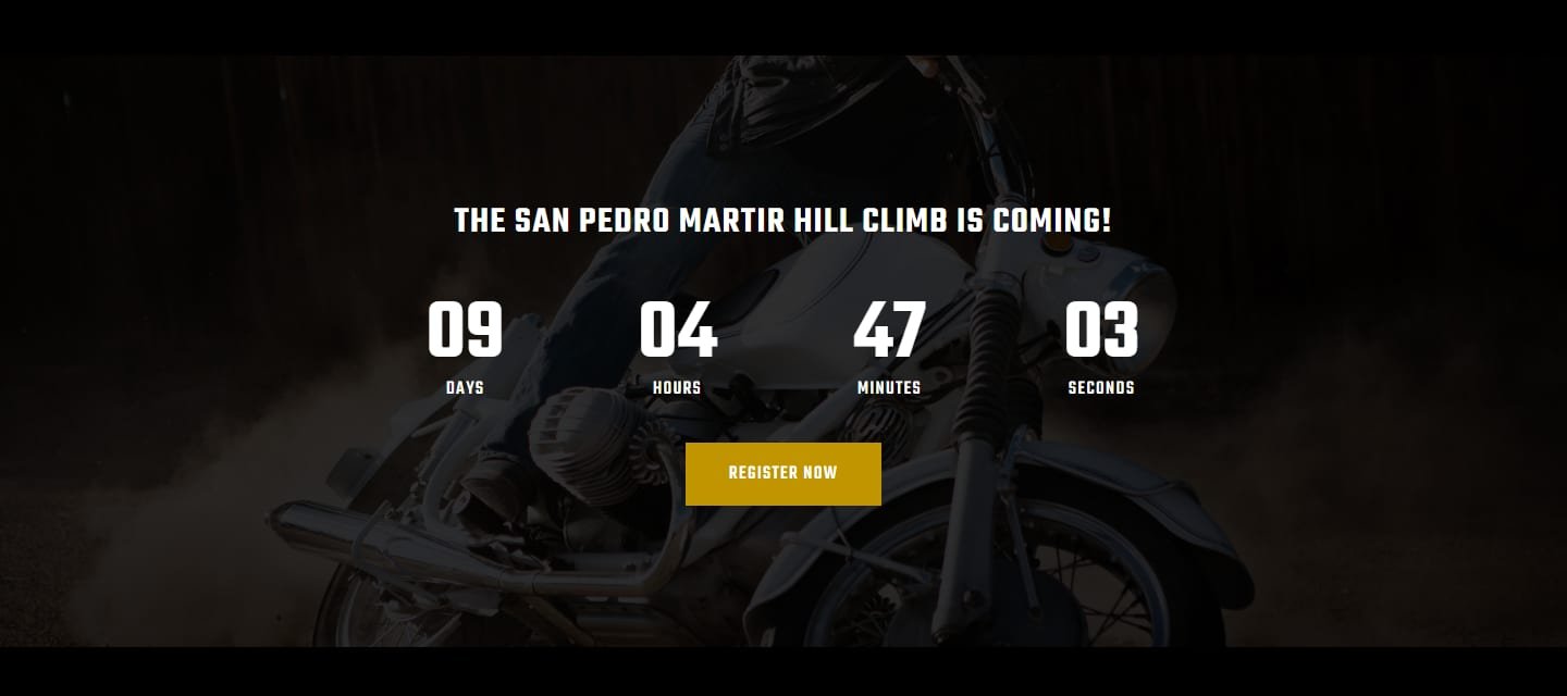 Baja Countdown