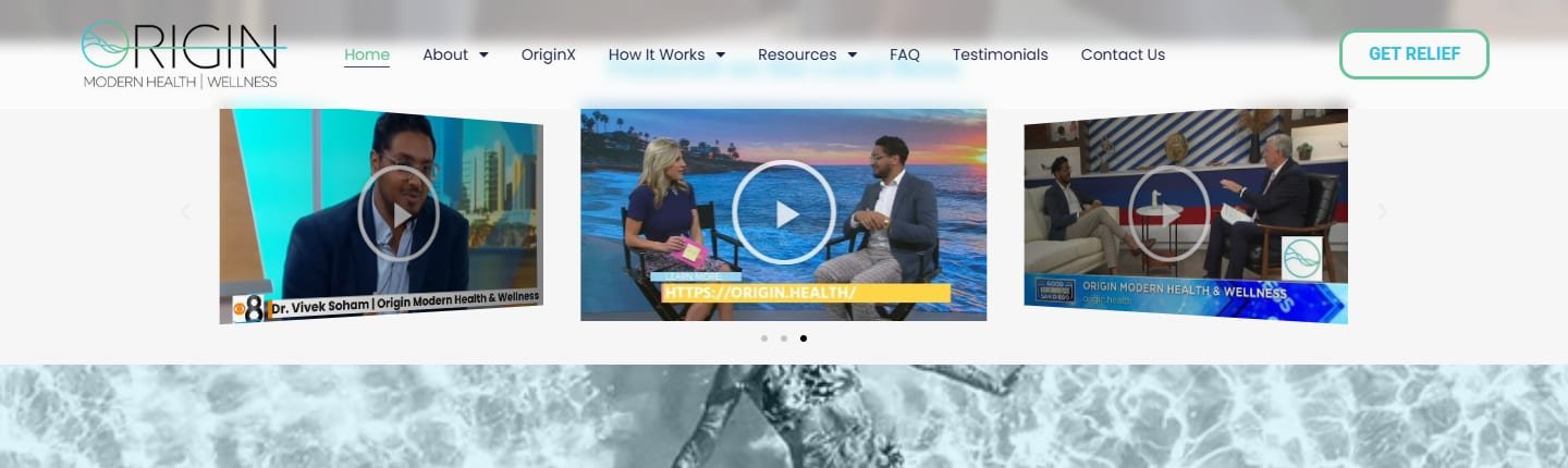 Origin News Carousel