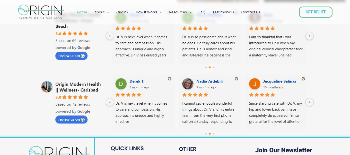 Origin Reviews
